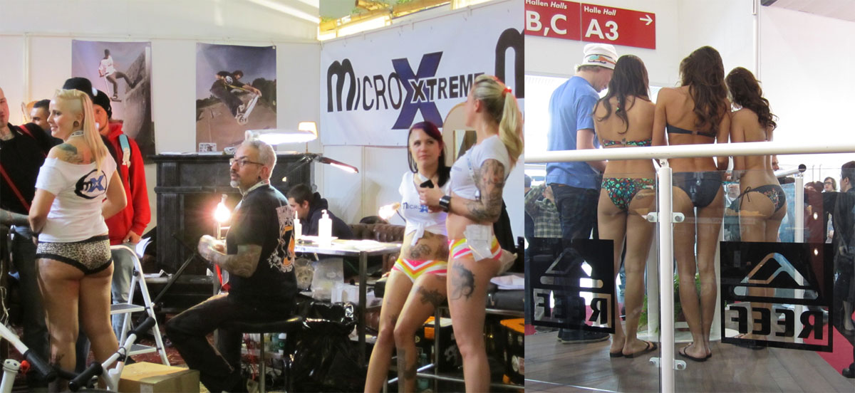 Tatoo girls VS Reef girls