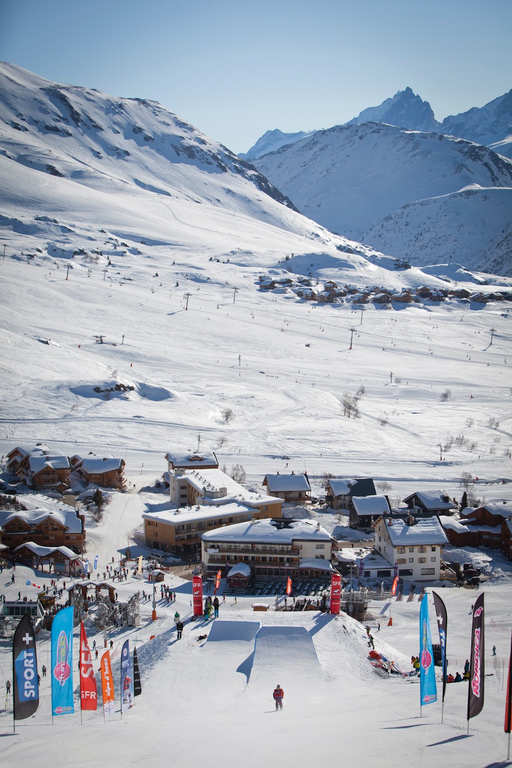 vue des tables du strat