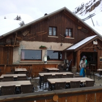 Le Perce Neige depuis la terrasse