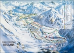 plan des pistes Bessans