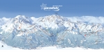plan des pistes Peisey-Vallandry