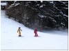 En rouge on se sent devenir prof de ski