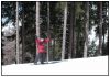 Mise en jambe en forêt : content!!