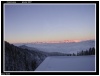 Mer de nuage et lev� de soleil