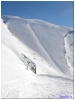 une avalanche, vue en direct live, déclenché par un skieur (si au passage il se reconnait ;))