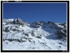 Le pic blanc, et le tunnel ouvert pour les bosses