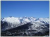 en face y a moins de neige mais sous mes skis y en a tout plein!