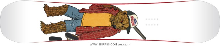 Rough Snowboards Revolution series top-153