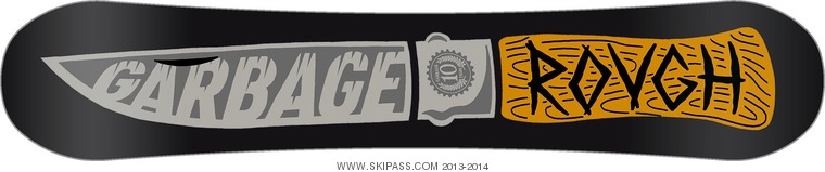 Rough Snowboards Garbage Series  -154