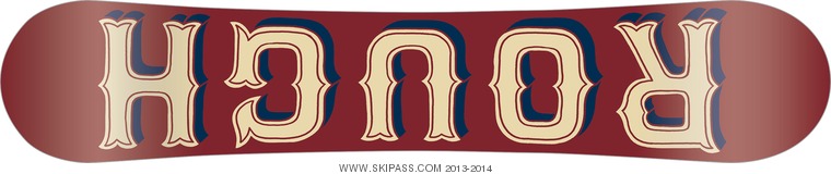 Rough Snowboards Expansion series -162-top