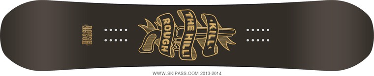 Rough Snowboards Young Guns Series 145