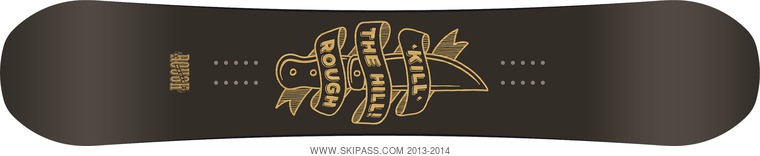 Rough Snowboards Young Guns Series 152