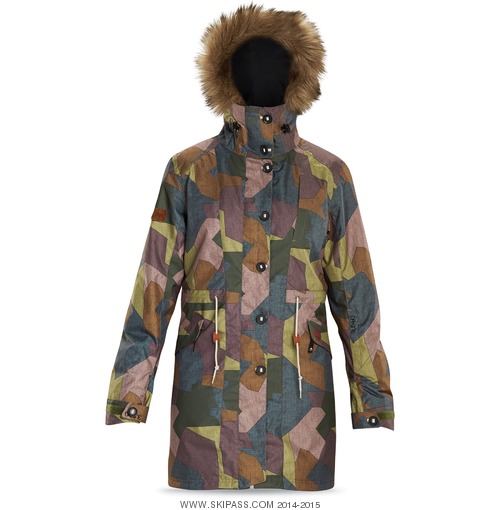Dakine Sloane patchwork-camo
