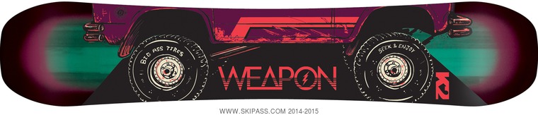 K2 WORLD WIDE WEAPON Wide 154-base