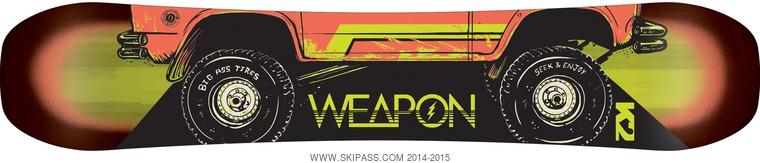 K2 WORLD WIDE WEAPON Wide 157-base