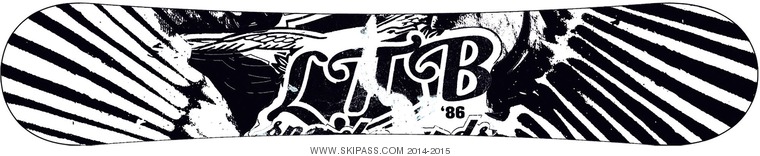 LTB Snowboards Eels Black