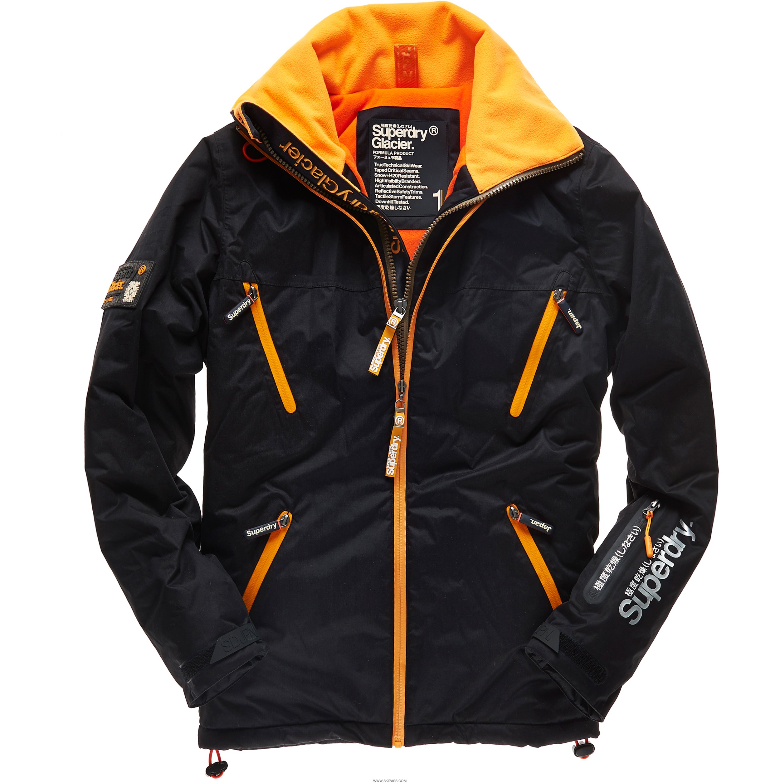 thumbnail image 2 of Superdry Men's VL Hoodie - Organic Cotton Blend Slim Fit Hooded Sweatshirt 2 of 14