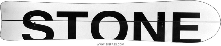 Stone snowboards Topo split semelle