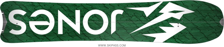 Jones Snowboards hovercraft split