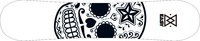Easy Snowboards Skull