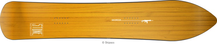 Stone snowboards Machine Gun 169