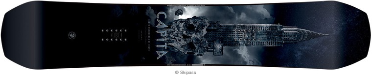 Capita THE BLACK SNOWBOARD OF DEATH 156