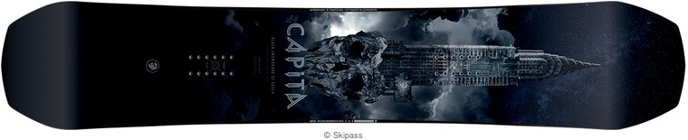 Capita THE BLACK SNOWBOARD OF DEATH 162