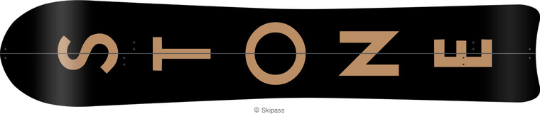 Stone snowboards TOPO SPLIT