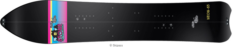 Stone snowboards NEON SPLIT