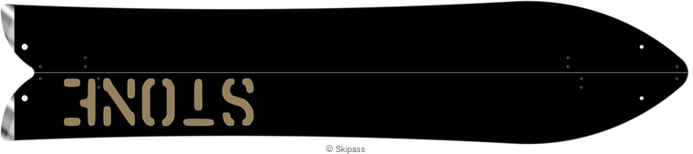 Stone snowboards Barrel split