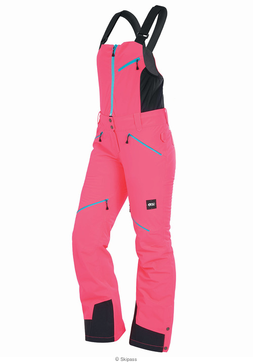 Picture Organic Clothing Haakon Bib Neon Pink