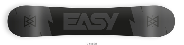 Easy Snowboards Black Torsion