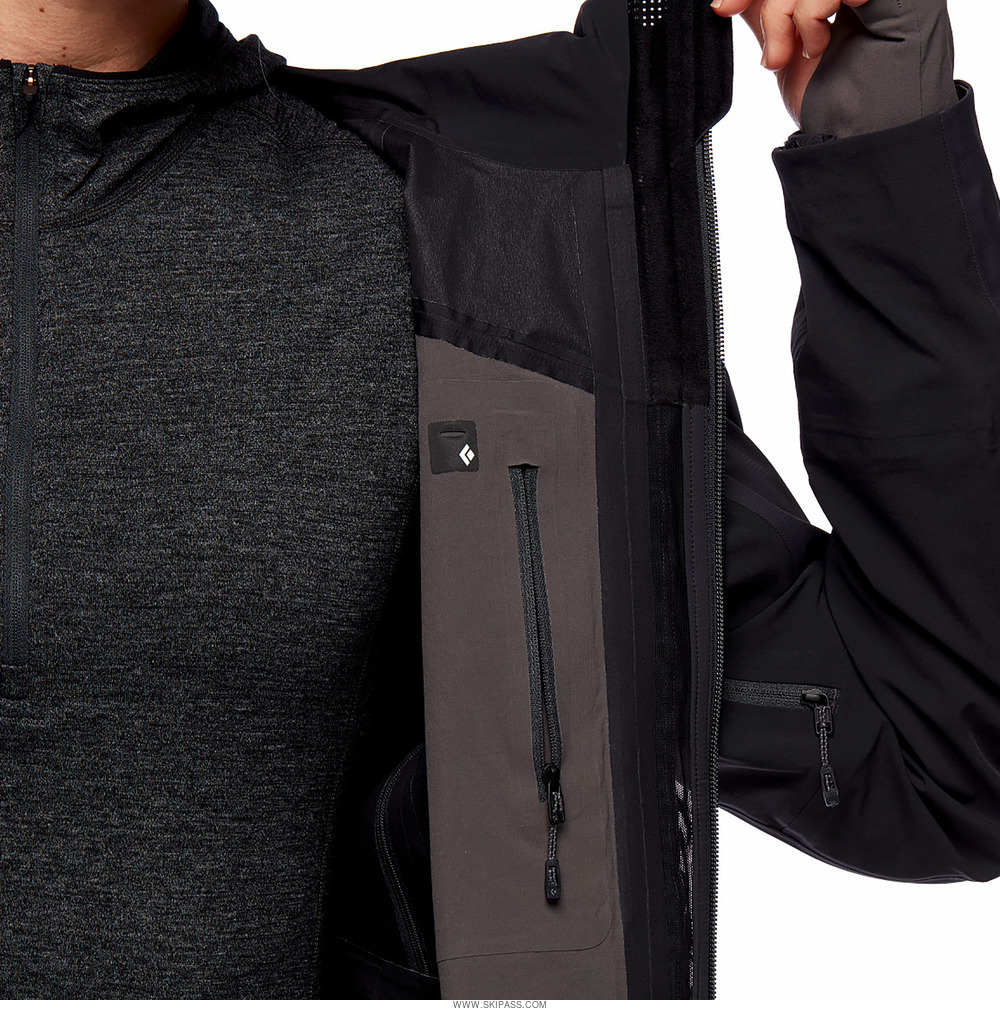Black Diamond Dawn patrol hybrid shell