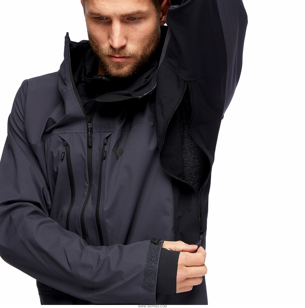 Black Diamond Dawn patrol hybrid shell