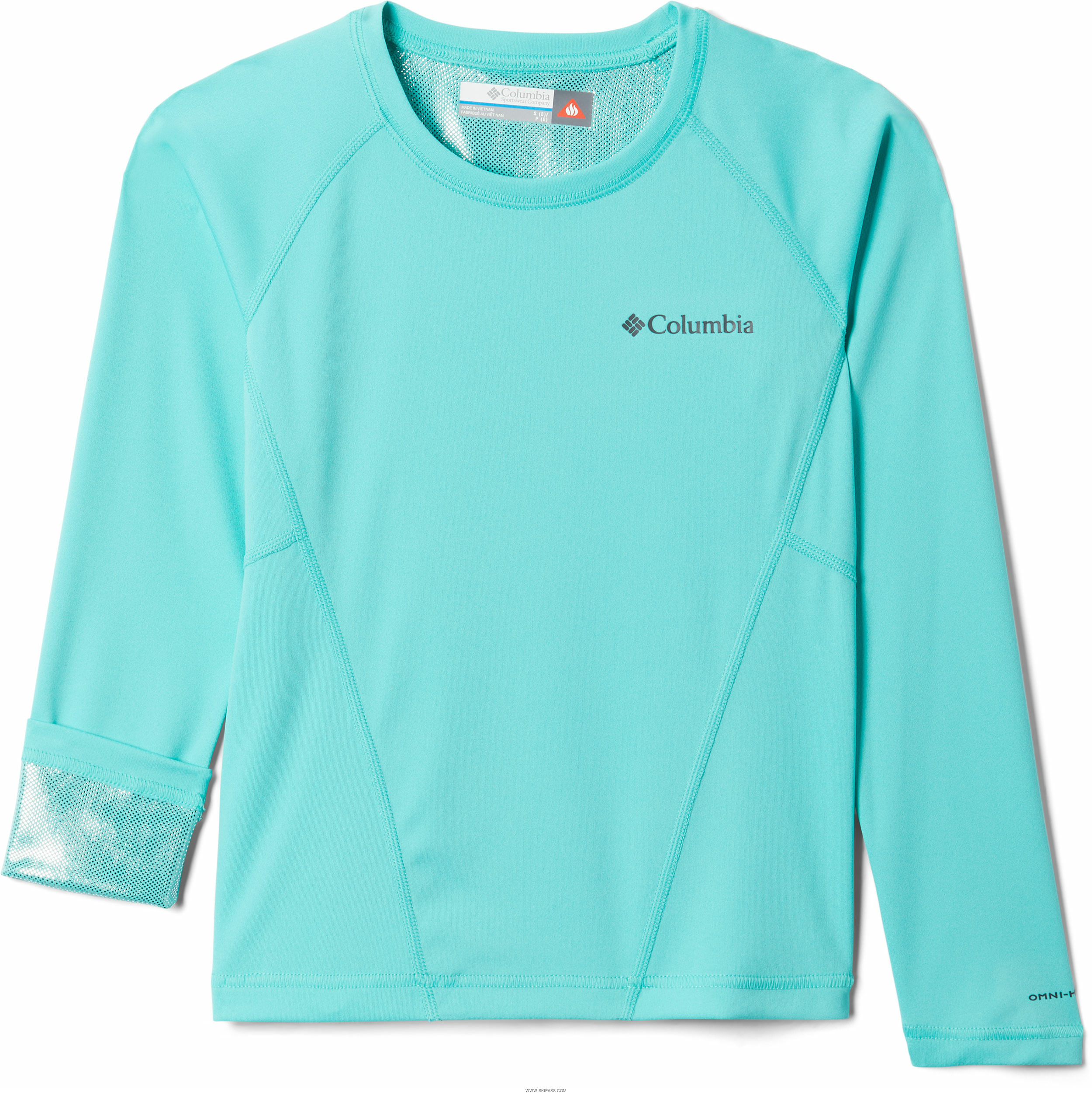 Columbia Boys Midweight Crew Top - Omni-Heat Thermal Reflective, Moisture Wicking (Baselayer)