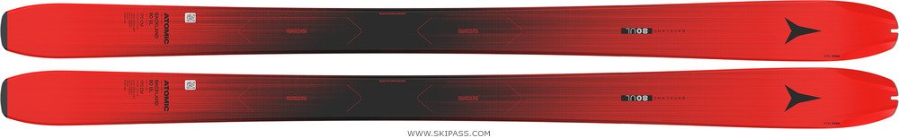Atomic Backland 80 Ul Fire Red/Blac