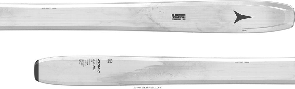 Atomic Backland 109 Bright Sil/Blac