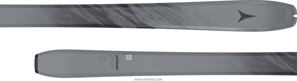 Atomic Backland 85 Gunmetal/Black
