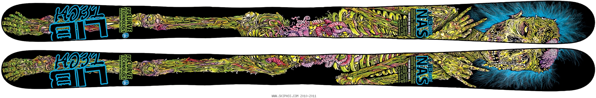 Freeride NAS recurve 2011 Lib Tech Freeride NAS recurve