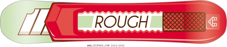 Rough Snowboards Cutter S - Foundation Series