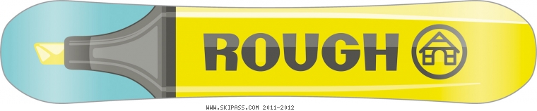 Rough Snowboards Highlighter L - Foundation Series