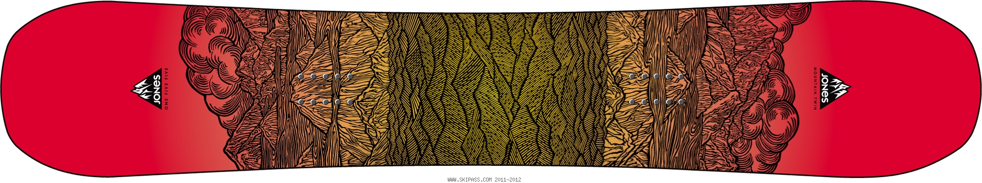 Jones Snowboards The Mountain Twin Wide