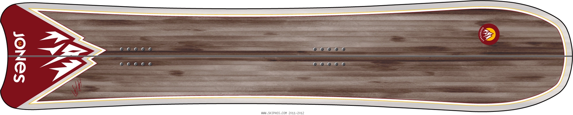 Jones Snowboards The Hovercraft Split