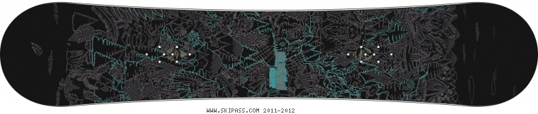 Burton Blunt Wide 156