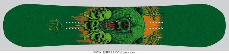 Rough Snowboards Foundation series 145