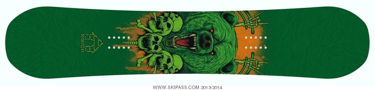 Rough Snowboards Foundation series 145