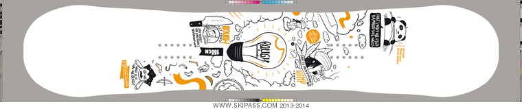 Rough Snowboards Garbage Series BOMB 155