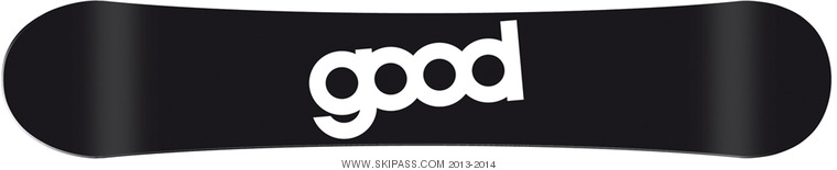 GoodBoards Wooden double cambre