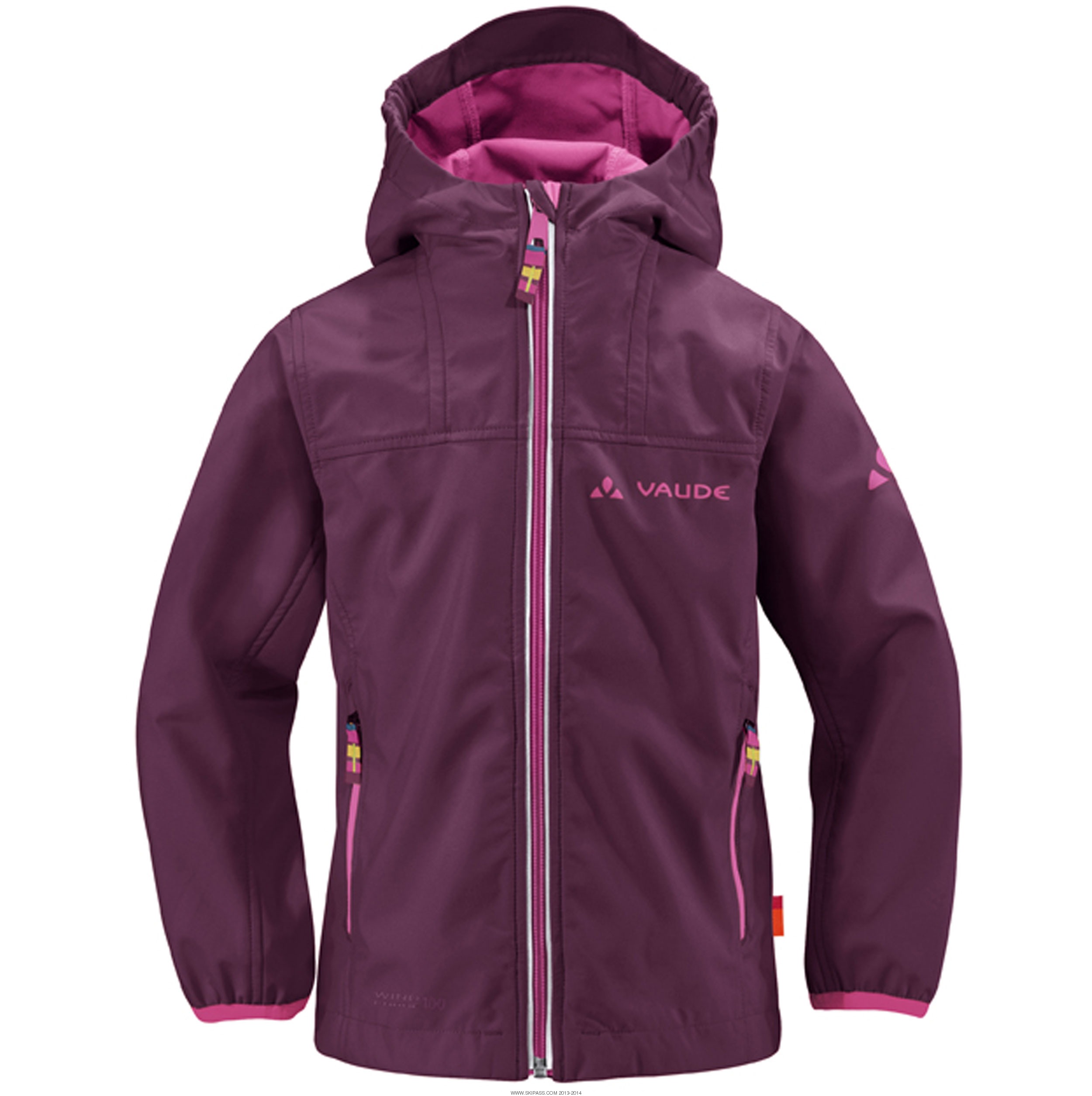 Pantaloni Softshell VAUDE Rondane Per Bambini E Ragazzi, Antivento E Robusto, Con Ginocchia Rinforzate, Materiale Riciclato, Eco Finish
