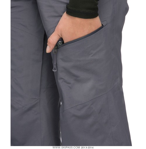 The North Face free thinker bib Greystone-Blue